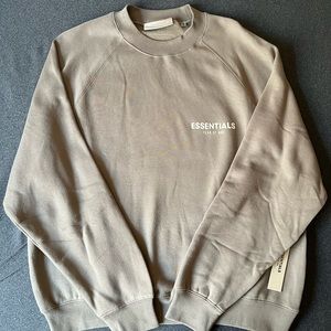 ESSENTIALS Taupe Sweatshirt ✨NEW✨
